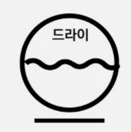 세탁방법 기호, 세탁방법 표시 정리